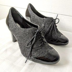 Gianni Bernini Heeled Wing Tips 7.5